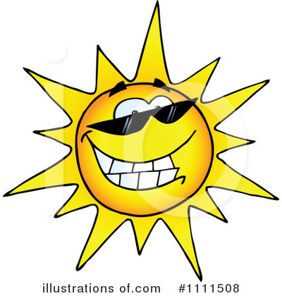 Royalty-Free (RF) Sun Clipart Illustration by Hit Toon - Stock Sample #1111508