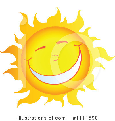 Royalty-Free (RF) Sun Clipart Illustration by Hit Toon - Stock Sample #1111590