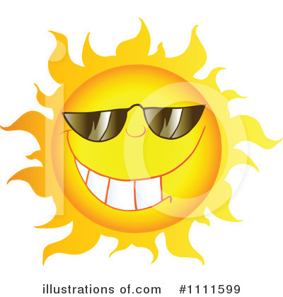 Royalty-Free (RF) Sun Clipart Illustration by Hit Toon - Stock Sample #1111599