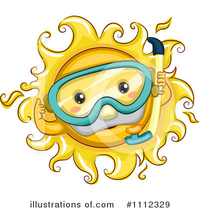 Snorkeling Clipart #1112329 by BNP Design Studio