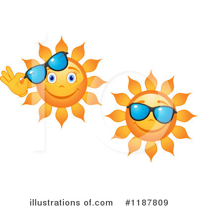 Royalty-Free (RF) Sun Clipart Illustration by Vector Tradition SM - Stock Sample #1187809