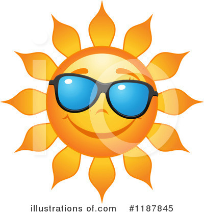 Royalty-Free (RF) Sun Clipart Illustration by Vector Tradition SM - Stock Sample #1187845
