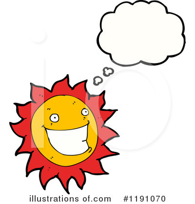 Royalty-Free (RF) Sun Clipart Illustration by lineartestpilot - Stock Sample #1191070