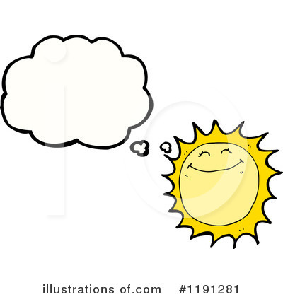 Royalty-Free (RF) Sun Clipart Illustration by lineartestpilot - Stock Sample #1191281