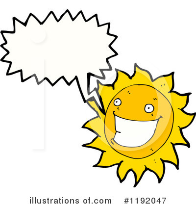 Royalty-Free (RF) Sun Clipart Illustration by lineartestpilot - Stock Sample #1192047