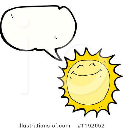 Royalty-Free (RF) Sun Clipart Illustration by lineartestpilot - Stock Sample #1192052