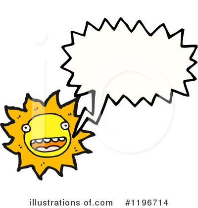 Royalty-Free (RF) Sun Clipart Illustration by lineartestpilot - Stock Sample #1196714