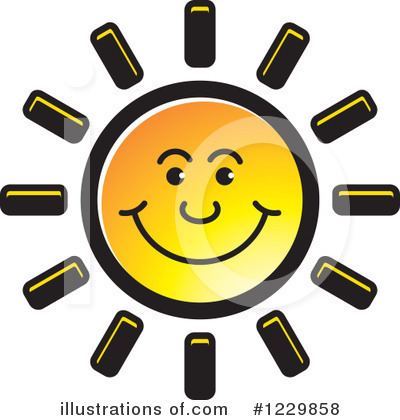 Royalty-Free (RF) Sun Clipart Illustration by Lal Perera - Stock Sample #1229858