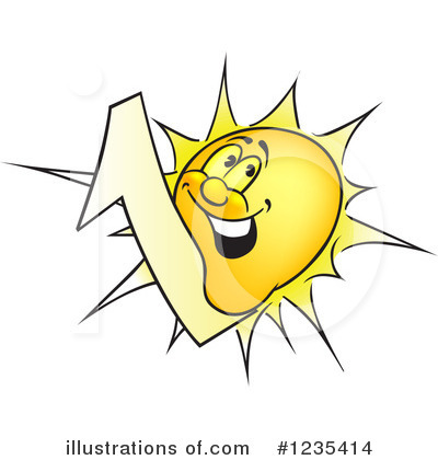 Royalty-Free (RF) Sun Clipart Illustration by dero - Stock Sample #1235414