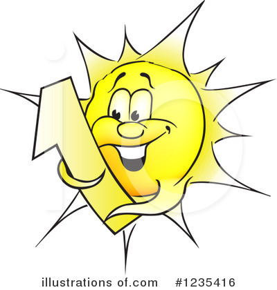 Royalty-Free (RF) Sun Clipart Illustration by dero - Stock Sample #1235416