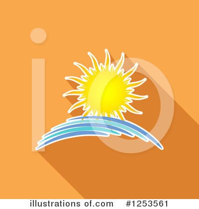 Royalty-Free (RF) Sun Clipart Illustration by KJ Pargeter - Stock Sample #1253561