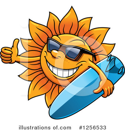 Surfing Clipart #1256533 by Vector Tradition SM