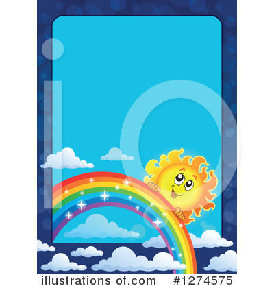 Royalty-Free (RF) Sun Clipart Illustration by visekart - Stock Sample #1274575