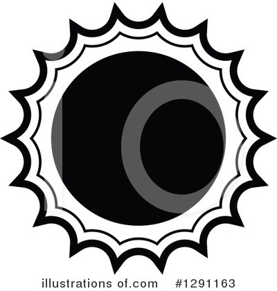 Royalty-Free (RF) Sun Clipart Illustration by visekart - Stock Sample #1291163