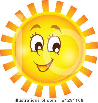 Royalty-Free (RF) Sun Clipart Illustration by visekart - Stock Sample #1291169