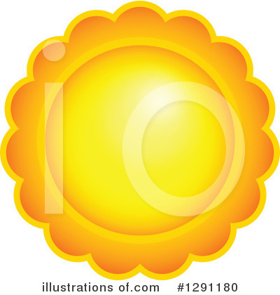 Royalty-Free (RF) Sun Clipart Illustration by visekart - Stock Sample #1291180