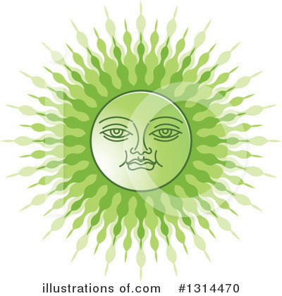 Royalty-Free (RF) Sun Clipart Illustration by Lal Perera - Stock Sample #1314470
