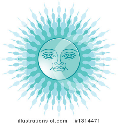 Royalty-Free (RF) Sun Clipart Illustration by Lal Perera - Stock Sample #1314471