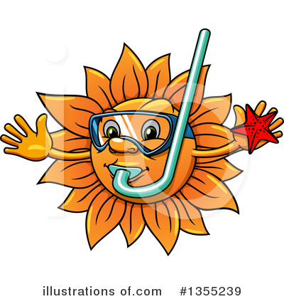 Royalty-Free (RF) Sun Clipart Illustration by Vector Tradition SM - Stock Sample #1355239