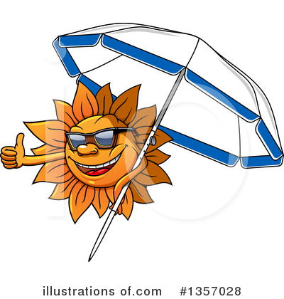 Umbrella Clipart #1357028 by Vector Tradition SM