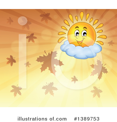 Royalty-Free (RF) Sun Clipart Illustration by visekart - Stock Sample #1389753