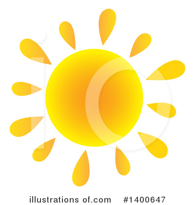 Royalty-Free (RF) Sun Clipart Illustration by Hit Toon - Stock Sample #1400647