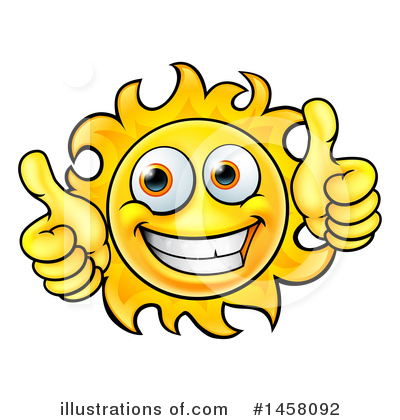 Royalty-Free (RF) Sun Clipart Illustration by AtStockIllustration - Stock Sample #1458092