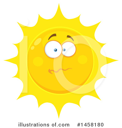 Royalty-Free (RF) Sun Clipart Illustration by Hit Toon - Stock Sample #1458180