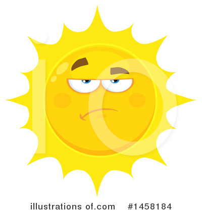Royalty-Free (RF) Sun Clipart Illustration by Hit Toon - Stock Sample #1458184