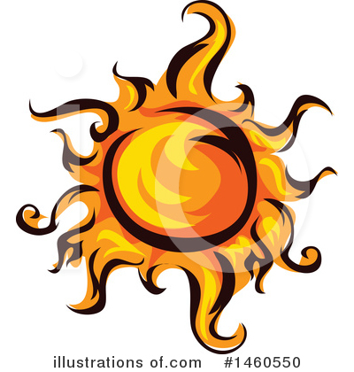 Royalty-Free (RF) Sun Clipart Illustration by BNP Design Studio - Stock Sample #1460550