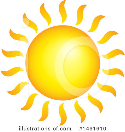 Royalty-Free (RF) Sun Clipart Illustration by visekart - Stock Sample #1461610