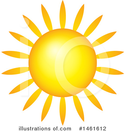 Royalty-Free (RF) Sun Clipart Illustration by visekart - Stock Sample #1461612