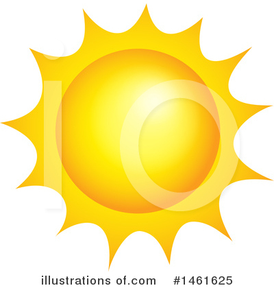 Royalty-Free (RF) Sun Clipart Illustration by visekart - Stock Sample #1461625