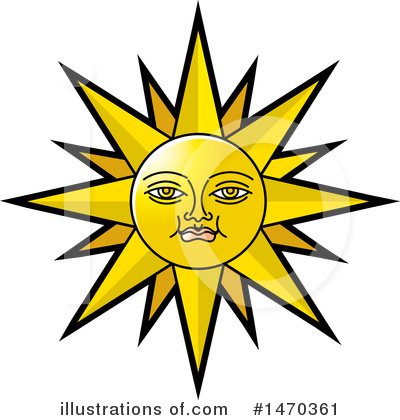 Royalty-Free (RF) Sun Clipart Illustration by Lal Perera - Stock Sample #1470361
