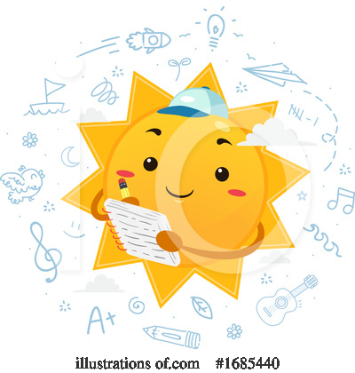 Royalty-Free (RF) Sun Clipart Illustration by BNP Design Studio - Stock Sample #1685440