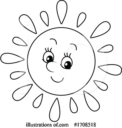 Royalty-Free (RF) Sun Clipart Illustration by Alex Bannykh - Stock Sample #1708518