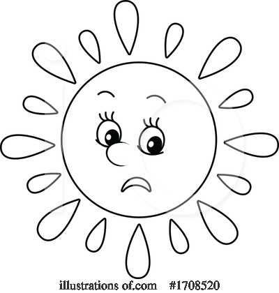 Royalty-Free (RF) Sun Clipart Illustration by Alex Bannykh - Stock Sample #1708520
