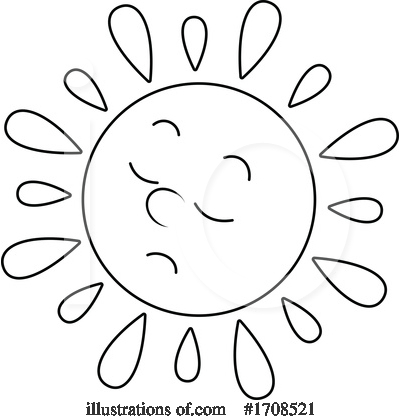 Royalty-Free (RF) Sun Clipart Illustration by Alex Bannykh - Stock Sample #1708521