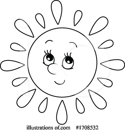 Royalty-Free (RF) Sun Clipart Illustration by Alex Bannykh - Stock Sample #1708532