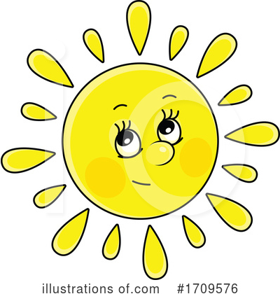 Royalty-Free (RF) Sun Clipart Illustration by Alex Bannykh - Stock Sample #1709576