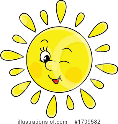 Royalty-Free (RF) Sun Clipart Illustration by Alex Bannykh - Stock Sample #1709582