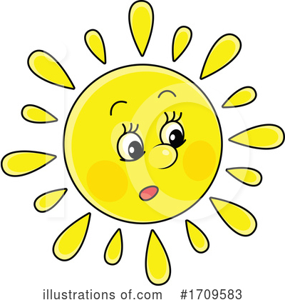 Royalty-Free (RF) Sun Clipart Illustration by Alex Bannykh - Stock Sample #1709583