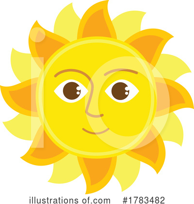 Royalty-Free (RF) Sun Clipart Illustration by Vector Tradition SM - Stock Sample #1783482