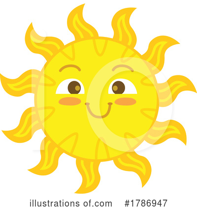 Royalty-Free (RF) Sun Clipart Illustration by Vector Tradition SM - Stock Sample #1786947