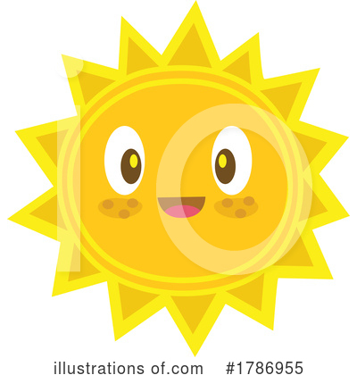 Royalty-Free (RF) Sun Clipart Illustration by Vector Tradition SM - Stock Sample #1786955