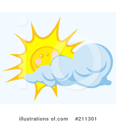 Royalty-Free (RF) Sun Clipart Illustration by Hit Toon - Stock Sample #211301