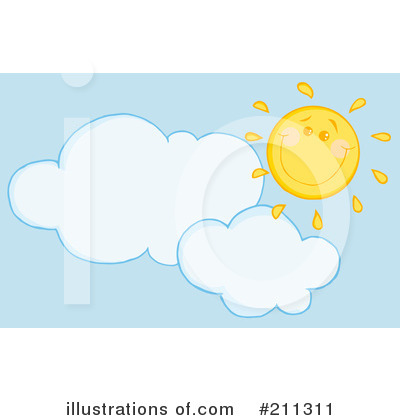 Royalty-Free (RF) Sun Clipart Illustration by Hit Toon - Stock Sample #211311