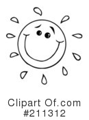 Sun Clipart #211312 by Hit Toon