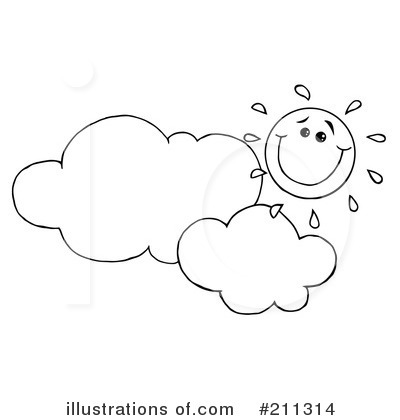 Royalty-Free (RF) Sun Clipart Illustration by Hit Toon - Stock Sample #211314