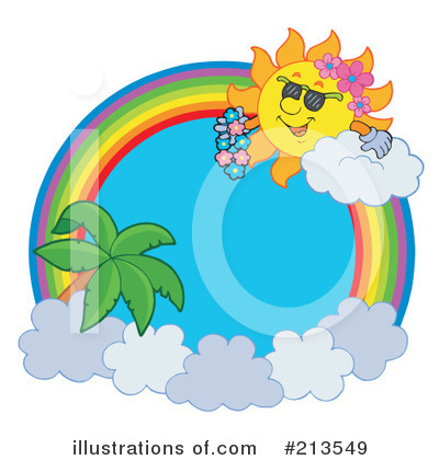 Royalty-Free (RF) Sun Clipart Illustration by visekart - Stock Sample #213549